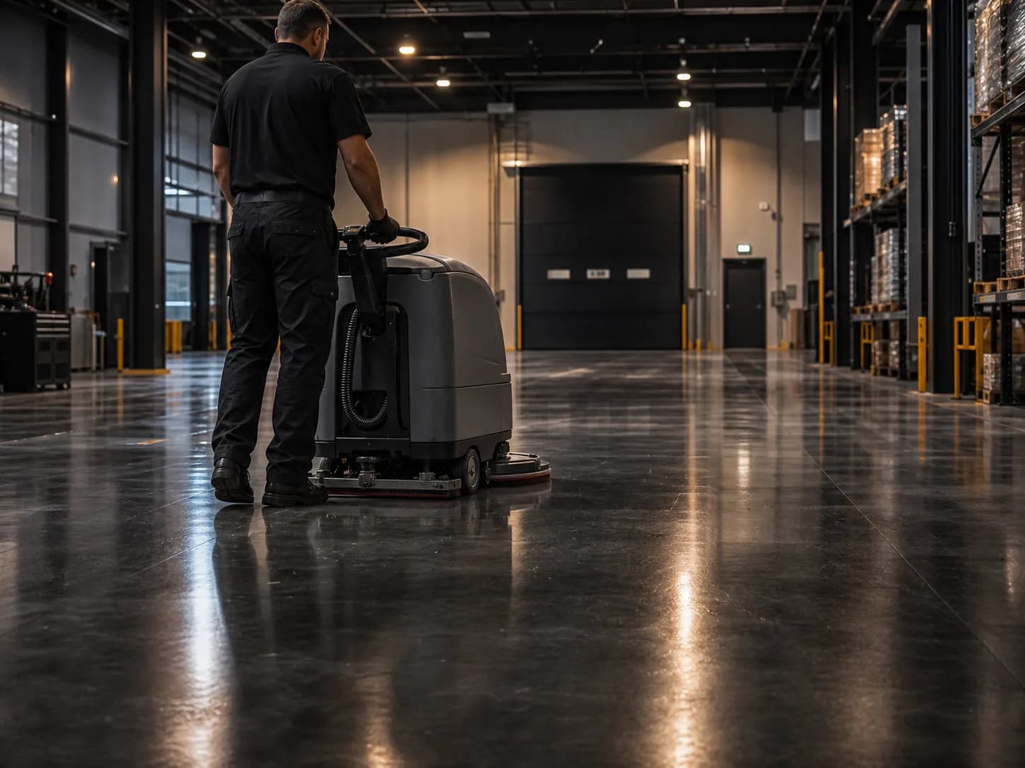 Propere en onderhouden industriele omgeving